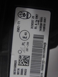 Лампа перед передняя левая maserati granturismo m189 Доставка, фото thumb