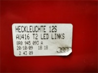 фото thumb №9, Audi q5 8r 8r0 08-12 лампа левая задняя led комплектная демонтаж 8r0945093a
