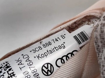 фото thumb №7, Vw passat cc повітряна подушка подушка безпеки w suficie перед лівий 2010 купе