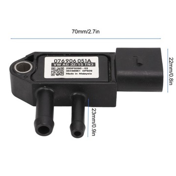 фото thumb №11, 3-штыревой датчик давления выхлопных газов dpf 076906051a