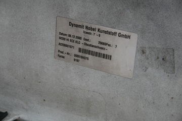 фото thumb №12, Mercedes w220 бампер задний bez pdc 98-02 197