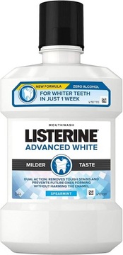 LISTERINE ADVANCED БЕЛАЯ ЗАВОДСКАЯ КОРОБКА 6x1л