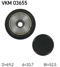 фото thumb №4, Сцепление генератора skf do volvo xc90 i 3.2