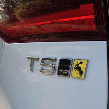 VOLVO POLESTAR R СКАЧАЮЩИЙ ЛОСЬ С ЭМБЛЕМОЙ МОСА КЛАПАН
