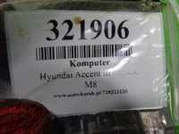 фото thumb №10, Hyundai accent iii 1.4 16v бортовой компьютер блок управления двигателя 3910126ad1