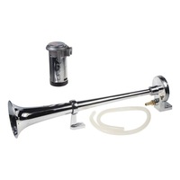 фото thumb №9, Клаксон сигнал пневматична 150db сигнал клаксон хром компресор 12v