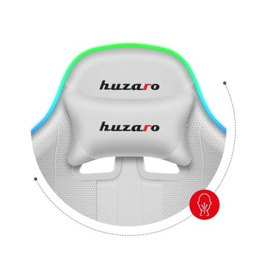 Игровое кресло HUZARO Force 4.7 White RGB