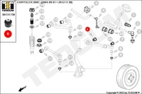 фото thumb №10, Tedgum сайлентблок рычага перед с передний l/p chrysler 300c dodge