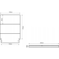 фото thumb №14, Матрац do автобус vw multivan california beach піна visco-memory 200x150x8
