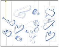 Купить Болт ролики натяжителя ремень оборудование генератора, фото thumb