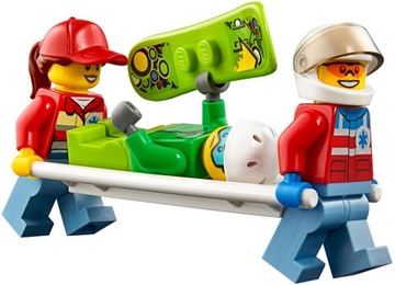 LEGO CITY 60179 Медицинский вертолет-доктор-пилот