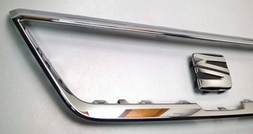 фото thumb №3, Seat ibiza 6f 5 v fr 2017- значок + рамка хром решётка решётка оригинальный номер