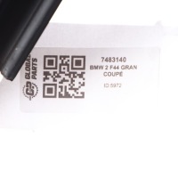 Bmw f44 молдинг прокладка скло правий задній 7483140 Оригінал, фото thumb