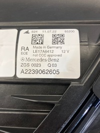 фото thumb №9, Mercedes s w223 лампа правая mulibeam