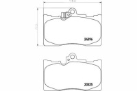 фото thumb №2, Tex2032501 гальмівні колодки ham. lexus перед gs 05-