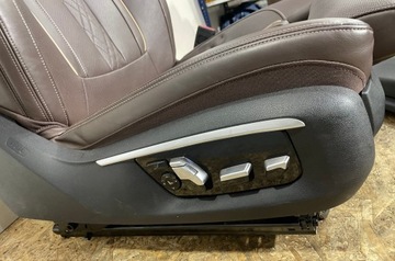 фото thumb №7, Bmw 7 g12 сидіння салон шкіра mokka вентильовані масаж європа комплект