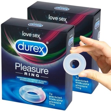 DUREX Pleasure Ring LONGER ERECTION Набор из 2 шт.