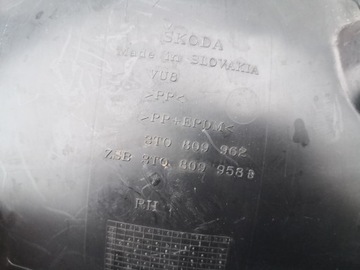 фото thumb №9, Skoda superb ii 3t0 підкрилок передні праві 958b