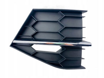 фото thumb №1, Skoda superb 15- решітка w бампер права з хром