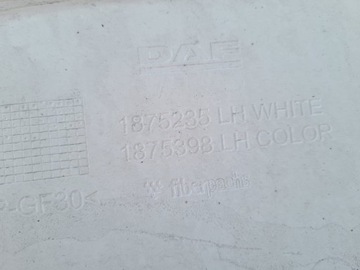 фото thumb №2, Спойлер даховий daf xf 105 106 лівий правий space ca