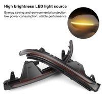 фото thumb №8, Динамический, płynący поворотник зеркало заднего вида жёлтый указатель led