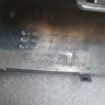 фото thumb №6, Накладка бампер хром зад mercedes gle ml a1668857600