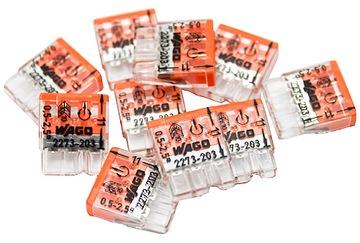 WAGO 2273-203 БЫСТРОСОЕДИНИТЕЛЬ 3x2,5 РАЗЪЕМ 10 ШТ.