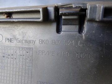 фото thumb №16, Audi a4 b8 8k спойлер накладка диффузор бампера зад s-line 8k0807521c