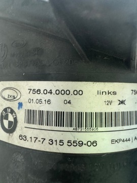 фото thumb №10, Bmw 1 f20 f21 bmw 3 f30 f31 галоген левый led drl 7560400000