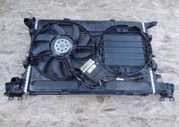 Комплект радиатор вентилятор балка 1.8 2.0 tfsi 2.0 tdi механическая коробка передач audi a4 a5 в Украине, фото thumb