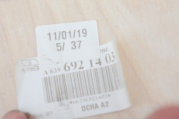 фото thumb №5, Mercedes vito w447 обивка плита надстройка sklejkowa кузов org. средний