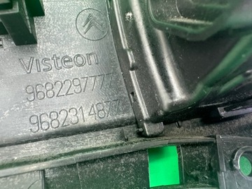 фото thumb №10, Рамка середня навігації ґрати повітропровід 9682297777 citroen c5 iii x7 08- eu