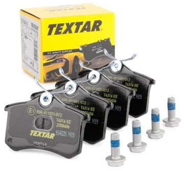 фото thumb №1, Тормозные колодки textar зад citroen c3 ii iii c4 cactus 18-