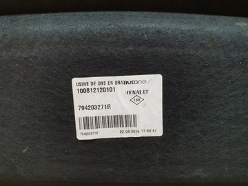 фото thumb №11, Renault zoe 12-19 полка багажника задняя зад 794203271r