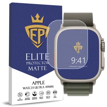 МАТОВАЯ ПЛЕНКА ДЛЯ APPLE WATCH ULTRA 49ММ ГИДРОГЕЛЬ БЕЗ ОТПЕЧАТКОВ 4в1