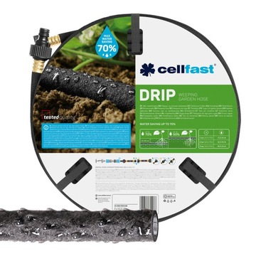 ШЛАНГ ДЛЯ КАПЕЛЬНОГО ГИДРАТАЦИИ CELLFAST, 1/2 ДЮЙМА, 30 М, ПОТ.