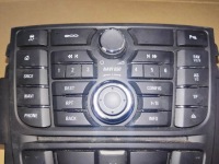 Блок керування панель радіо обдув opel astra j iv 13406665 13435154 Доставка, фото thumb