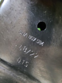 фото thumb №11, Vw tiguan ii 2 5n 5na lift балка бампера перед передняя абсорбер oem