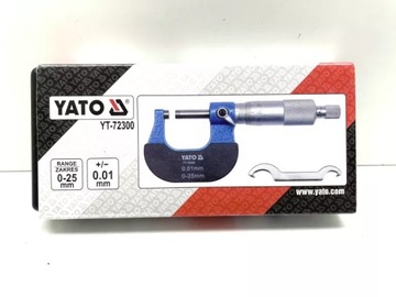 МИКРОМЕТР ЯТО 0-25ММ YT-72300