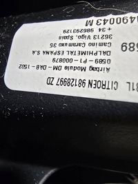 фото thumb №12, Citroen c3 подушка безопасности подушка водителя оригинал plus колодка