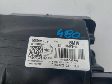 фото thumb №10, Bmw i3 i01 lci рестайлінг лампа ліва перед адаптивний led