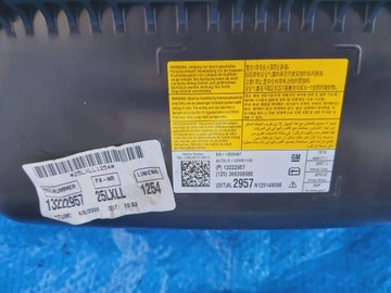 фото thumb №13, Запчасти | insignia a панель консоль капот подушка безопасности европа 13270401