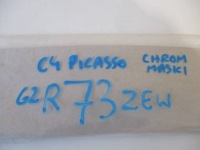 Citroen c4 picasso 1 эмблема молдинг хром капота новый Оригинал, фото thumb