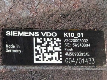 фото thumb №7, Насос високого тиску ford focus 2 рестайлінг 2008 4m5q9b395ae