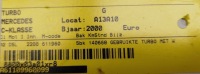 фото thumb №9, Турбокомпресор 2,2 cdi mercedes a6110960099 140668 km