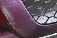 фото thumb №7, Бампер решітка перед передній бордовий mazda 3 1 i bk рестайлінг 06-09