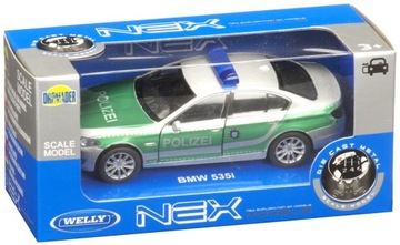 WELLY METAL CAR BMW 535i ПОЛИЦЕЙСКАЯ АВТОМОБИЛЬ