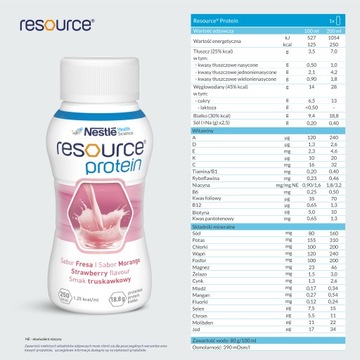 Resource Protein – клубничный вкус 4х200мл