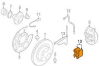 фото thumb №7, Bmw 1 e88 набор тормозных колодок тормозных задних 34216797863 6797863 оригинальный