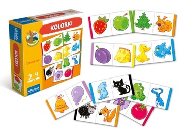 Игра ЦВЕТА ЦВЕТА Домино ГРАННА